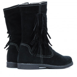 Botas de mujer 3242 negro ante