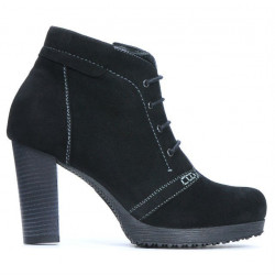 Botines de mujer 1137 negro antílope