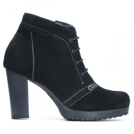 Botines de mujer 1137 negro antílope
