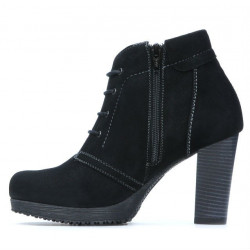 Botines de mujer 1137 negro antílope