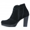 Botines de mujer 1137 negro antílope