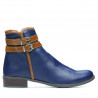 Botas para dama 3262 índigo+marrón