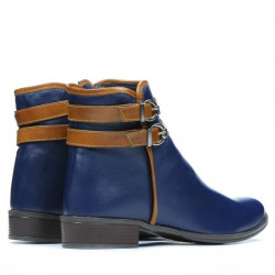 Botas para dama 3262 índigo+marrón