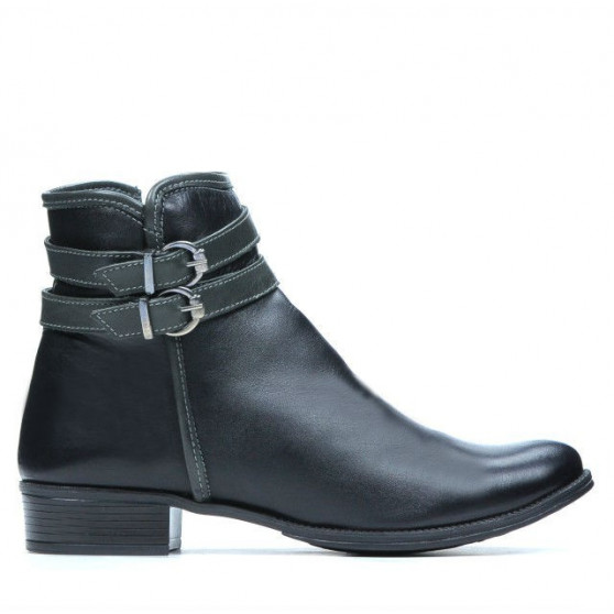 Botas mujer 3262 negro+gris