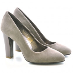 Zapatos elegantes para dama 1214 capuchino antilope