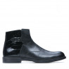 Botines hombre 488 negro combinado