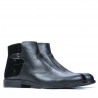Botines hombre 488 negro combinado