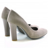 Zapatos elegantes para dama 1214 capuchino antilope