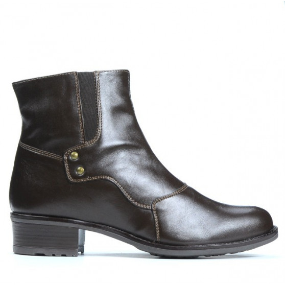 Botines de mujer 290 café