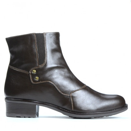 Botines de mujer 290 café