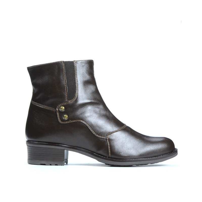 Botines de mujer 290 café