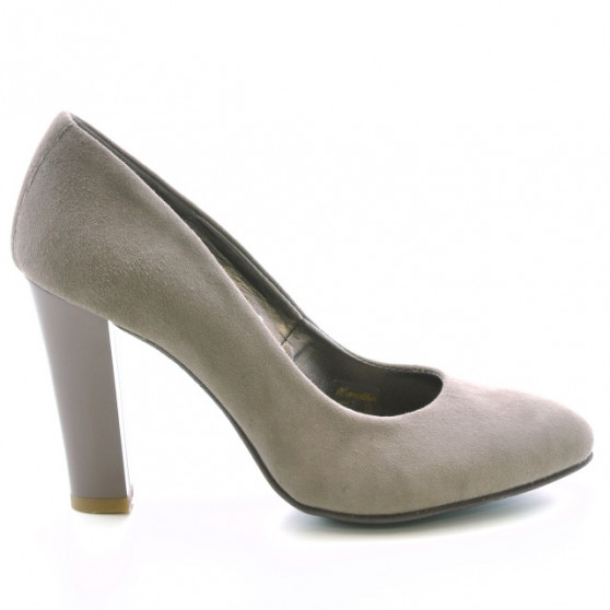Zapatos elegantes para dama 1214 capuchino antilope