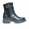 Botines para niños pequeños 33c negro