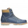 Botines para hombre 489 tuxon índigo+marrón