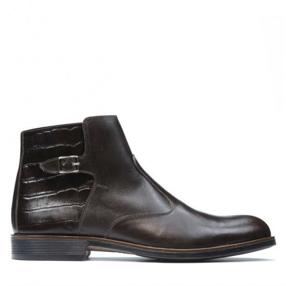 Botas para hombre 488 café combinado