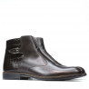 Botas para hombre 488 café combinado