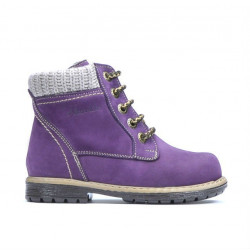 Botines para niños pequeños 29c bufo morado
