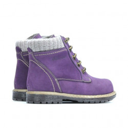 Botines para niños pequeños 29c bufo morado