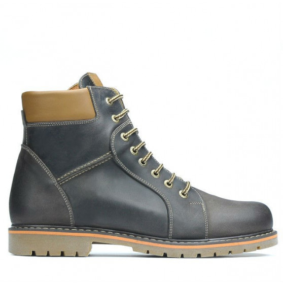 Botas hombre 489 tuxon café+marrón