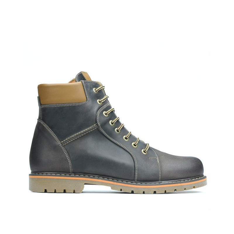 Botas hombre 489 tuxon café+marrón