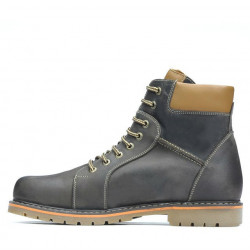 Botas hombre 489 tuxon café+marrón