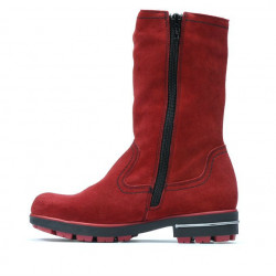 Botas para niños 3208 rojo ante