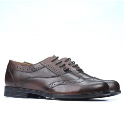 Zapatos elegantes adolescentes 393 a marrón