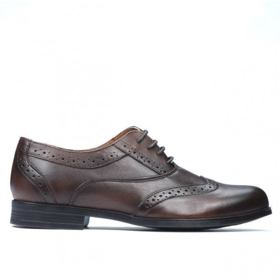 Zapatos elegantes adolescentes 393 a marrón