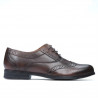 Zapatos elegantes adolescentes 393 a marrón