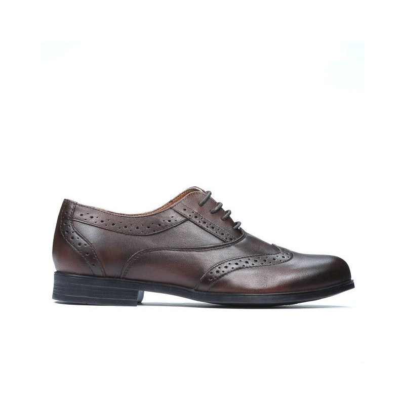 Zapatos elegantes adolescentes 393 a marrón