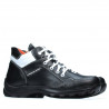 Botines adolescentes 436 negro+blanco