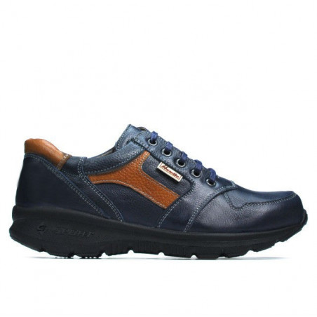 Zapatillas deportivas adolescentes 397 índigo+marrón