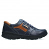 Zapatillas deportivas adolescentes 397 índigo+marrón