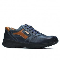 Zapatillas deportivas adolescentes 397 índigo+marrón