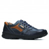 Zapatillas deportivas adolescentes 397 índigo+marrón