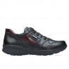 Zapatillas deportivas adolescentes 397 negro+burdeos
