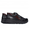 Zapatillas deportivas adolescentes 397 negro+burdeos