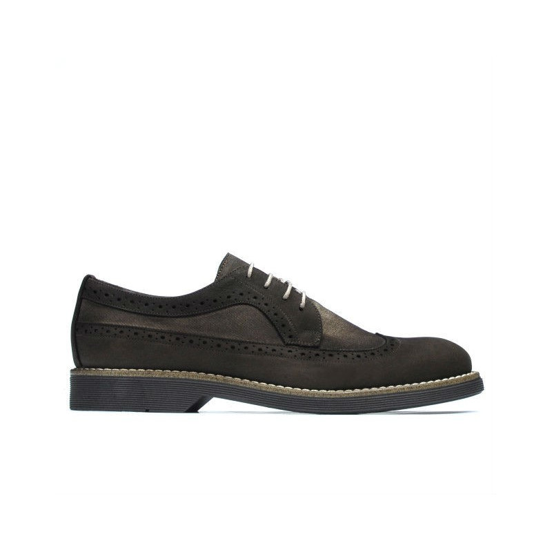 Zapatos casuales para hombre 829 bufo marrón combinado