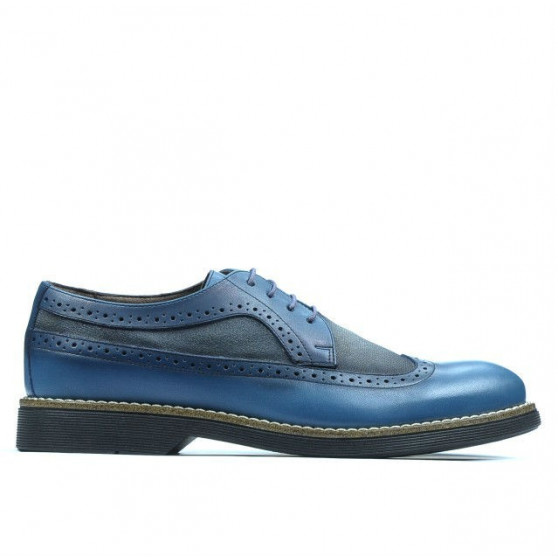 Zapatos casuales para hombre 829 a índigo combinado