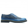 Zapatos casuales para hombre 829 a índigo combinado