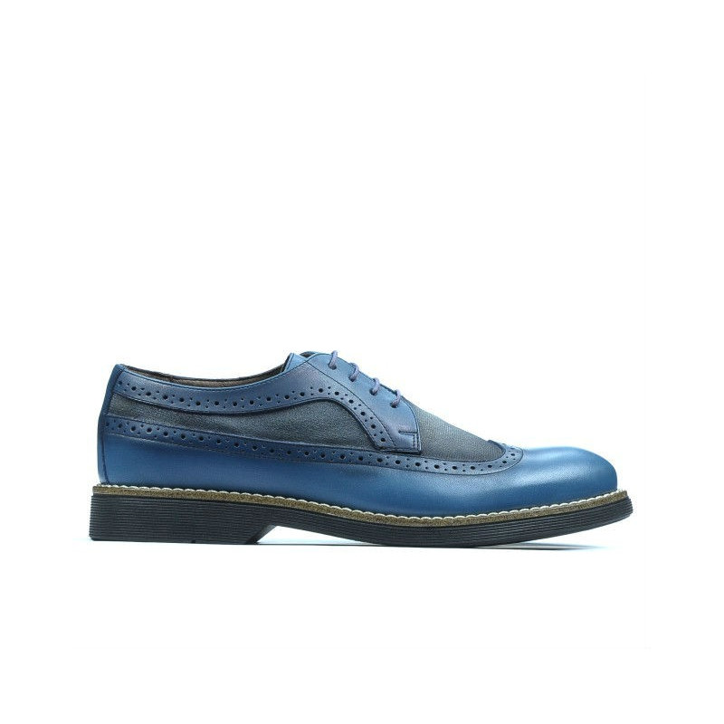 Zapatos casuales para hombre 829 a índigo combinado