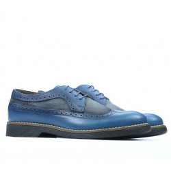 Zapatos casuales para hombre 829 a índigo combinado