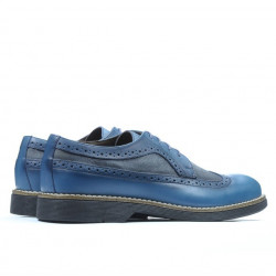 Zapatos casuales para hombre 829 a índigo combinado