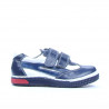 Zapatos para niños pequeños 16-1c índigo+blanco