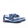 Zapatos para niños pequeños 16-1c índigo+blanco