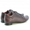 Zapatos casuales mujer 645 granate