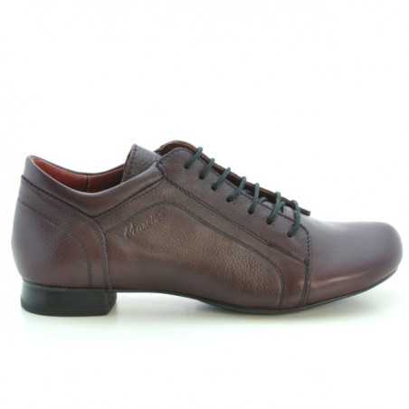 Zapatos casuales mujer 645 granate