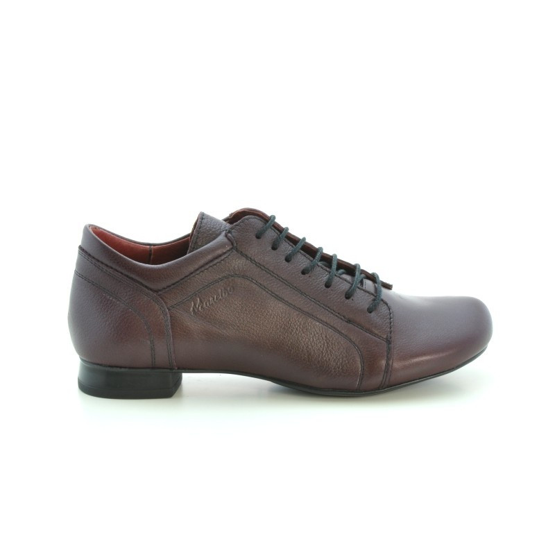 Zapatos casuales mujer 645 granate