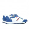 Zapatos para niños 136 índigo+blanco