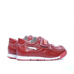 Zapatos para niños pequeños 01c rojo